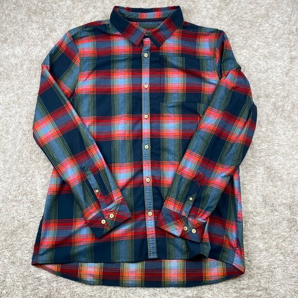 John M Browning Heritage Collection Flannel Button Shirt Mens 2XL Plaid Hunting - Picture 2 of 13